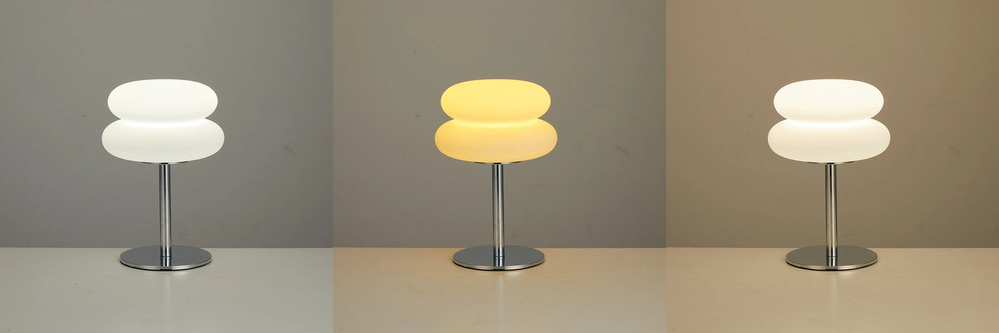 Bauhaus Tri-Colour Macaron Table Lamp