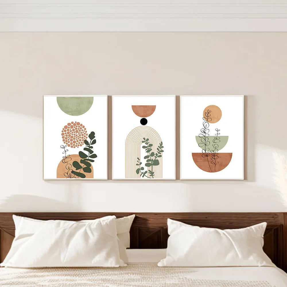 Modern Boho Abstract Wall Posters