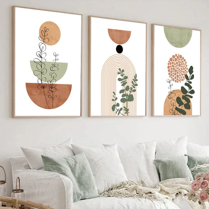 Modern Boho Abstract Wall Posters