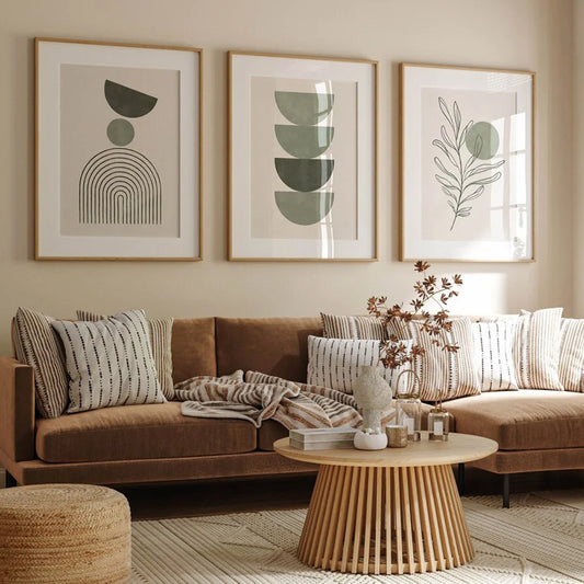 Sage Serenity Wall Posters - 3 piece set